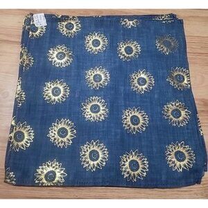 Celestial Tommy Bahama New Large Napkins Or Placemats Set of 6 Blue And Gold
